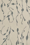 Seaweed XL in Cape Cod Grey on Natural Linen - Design No. Five