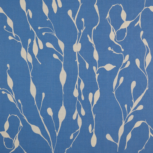 Seaweed XL Waterloo on Natural Linen - Design No. Five