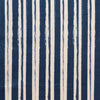 Painterly Stripe in Mariner's Blue on Natural Linen - Design No. Five