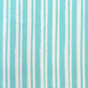Painterly Stripe in Ocean on Oyster Linen - Design No. Five